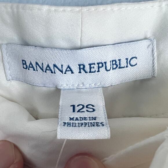 NWT Banana Republic Women's 12S Wide Leg Pant Trousers Career Modal Minimalist - Picture 6 of 13